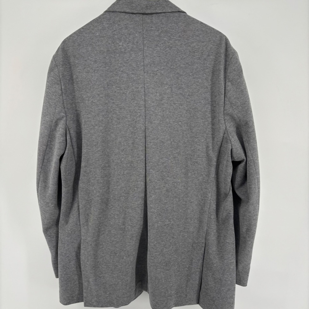 Jos. A. Bank Sport Coat‎ Mens XXL Grey Tailored Fit Cotton Blazer Unstructured - Picture 10 of 10
